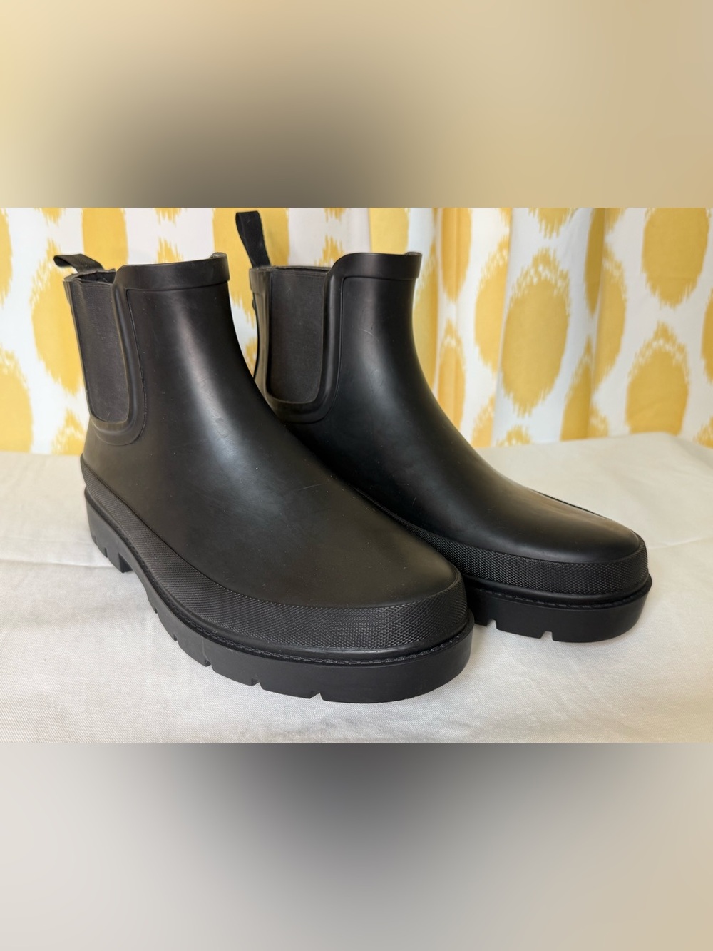 Target Black Women's Chelsea Rain Ankle Boots